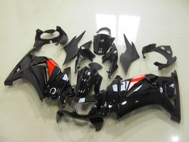 Kawasaki ZX 250R 2008-2012 Verkleidungen - Schwarz
