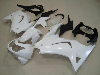 Kawasaki ZX 250R 2008-2012 Verkleidungen - Weiß