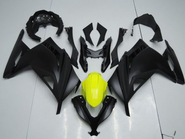 Kawasaki ZX 300R 2013-2016 Verkleidungen - Schwarz Gelb