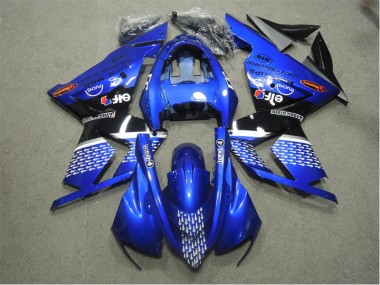 Kawasaki ZX10R 2003-2005 Verkleidungen - Blau Touch4