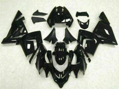 Kawasaki ZX10R 2003-2005 Verkleidungen - Glänzend Schwarz