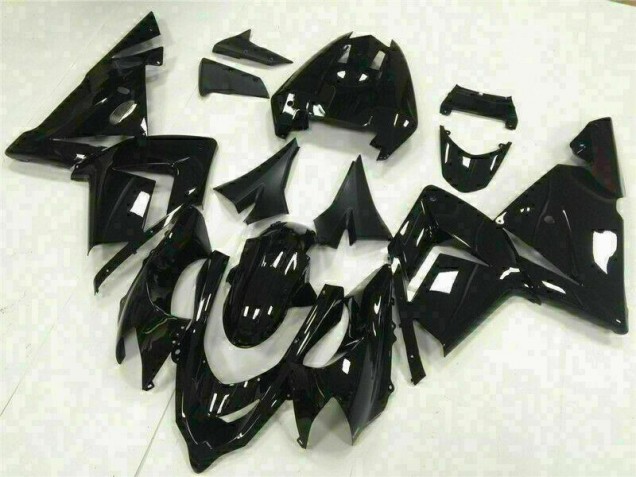 Kawasaki ZX10R 2003-2005 Verkleidungen - Glänzend Schwarz