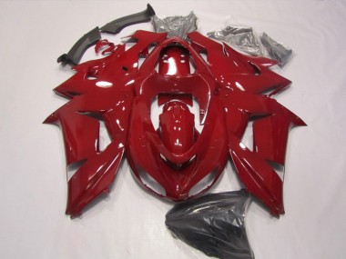Kawasaki ZX10R 2006-2007 Verkleidung - Rot