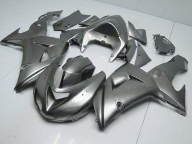 Kawasaki ZX10R 2006-2007 Verkleidungen - Glänzend Grau