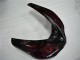 Kawasaki ZX10R 2006-2007 Verkleidungen - Rot Flamme