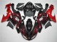 Kawasaki ZX10R 2006-2007 Verkleidungen - Rot Flamme