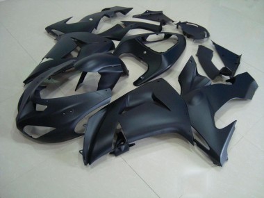 Kawasaki ZX10R 2006-2007 Vollverkleidung - Matt Schwarz