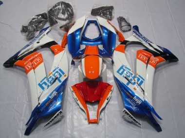 Kawasaki ZX10R 2011-2015 Verkleidungen - Blau Orange