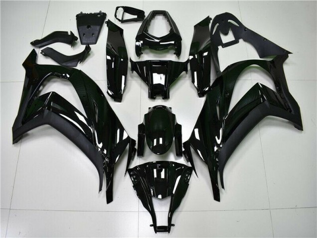 Kawasaki ZX10R 2011-2015 Verkleidungen - Glänzend Schwarz Kawasaki ZX10R 2011-2015 Verkleidungen - Glänzend Schwarz