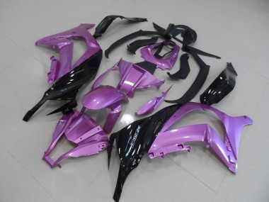 Kawasaki ZX10R 2011-2015 Verkleidungen - Rosa und Schwarz