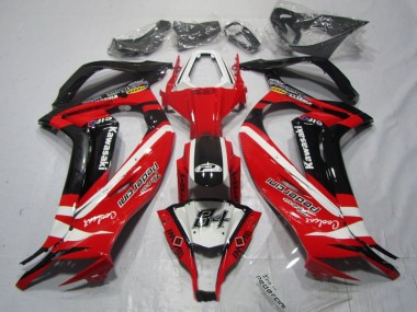 Kawasaki ZX10R 2011-2015 Verkleidungen - Schwarz Rot 84