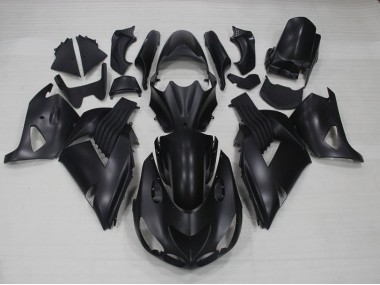 Kawasaki ZX14R ZZR 1400 2006-2011 Verkleidung - Matt Schwarz