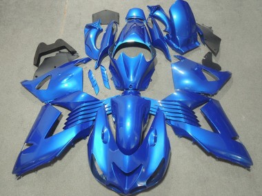 Kawasaki ZX14R ZZR 1400 2006-2011 Verkleidungen - Blau