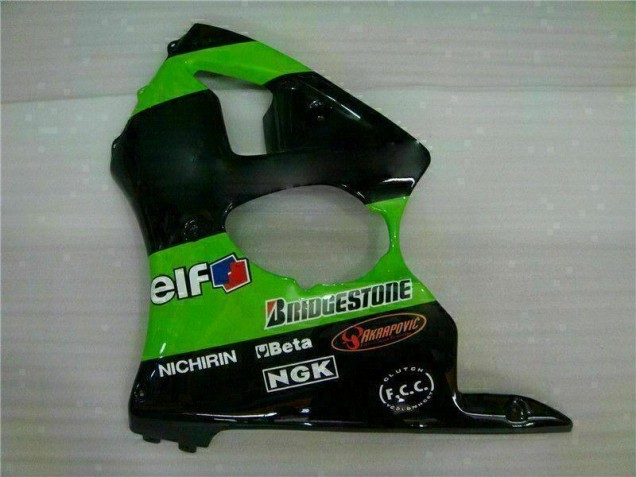 Kawasaki ZX6R 2000-2002 Verkleidung - Grün Kawasaki ZX6R 2000-2002 Verkleidung - Grün