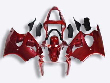 Kawasaki ZX6R 2000-2002 Verkleidung - Rot