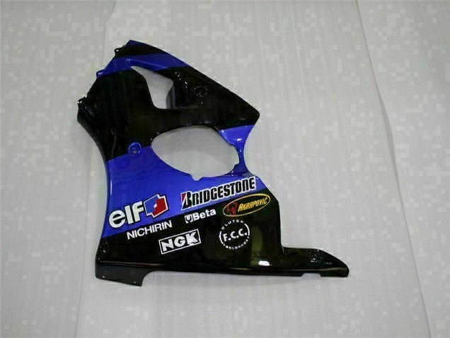 Kawasaki ZX6R 2000-2002 Verkleidungen - Blau