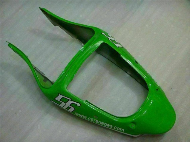 Kawasaki ZX6R 2000-2002 Verkleidungen & Plastik - Grün Schwarz Kawasaki ZX6R 2000-2002 Verkleidungen & Plastik - Grün Schwarz