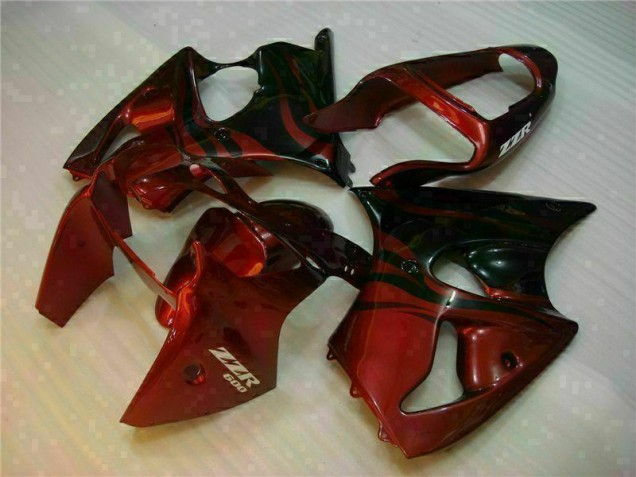 Kawasaki ZX6R 2000-2002 Verkleidungen - Rot Kawasaki ZX6R 2000-2002 Verkleidungen - Rot