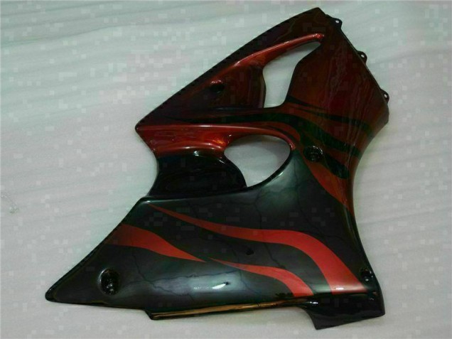 Kawasaki ZX6R 2000-2002 Verkleidungen - Rot Kawasaki ZX6R 2000-2002 Verkleidungen - Rot