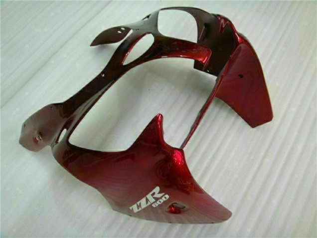 Kawasaki ZX6R 2000-2002 Verkleidungen - Rot Schwarz Kawasaki ZX6R 2000-2002 Verkleidungen - Rot Schwarz