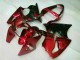 Kawasaki ZX6R 2000-2002 Verkleidungen - Rot Schwarz Kawasaki ZX6R 2000-2002 Verkleidungen - Rot Schwarz