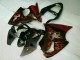 Kawasaki ZX6R 2000-2002 Verkleidungen - Schwarz rote Flamme Kawasaki ZX6R 2000-2002 Verkleidungen - Schwarz rote Flamme