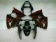 Kawasaki ZX6R 2000-2002 Verkleidungen - Schwarz rote Flamme Kawasaki ZX6R 2000-2002 Verkleidungen - Schwarz rote Flamme