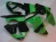 Kawasaki ZX6R 2000-2002 VollVerkleidungen & Plastik - Grün Schwarz