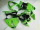 Kawasaki ZX6R 2000-2002 Vollverkleidung - Grün Schwarz