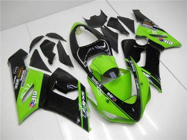 Kawasaki ZX6R 2005-2006 Verkleidungen - Grün Kawasaki ZX6R 2005-2006 Verkleidungen - Grün