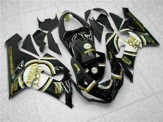 Kawasaki ZX6R 2005-2006 Verkleidungen & Plastik - Schwarz