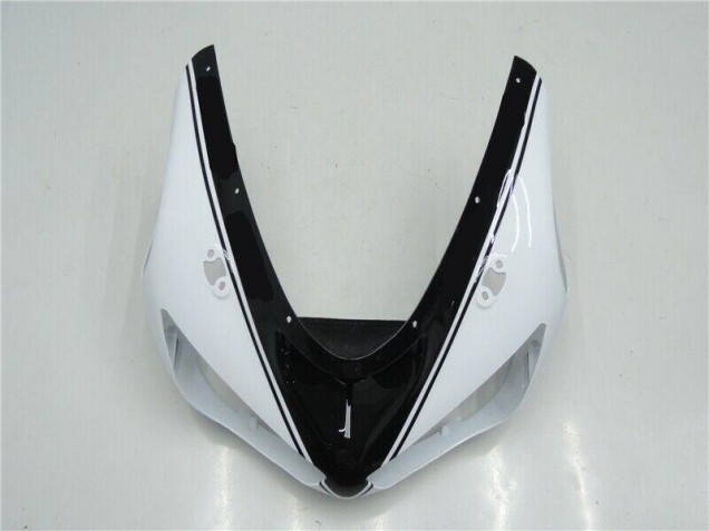 Kawasaki ZX6R 2005-2006 Verkleidungen - Schwarz Weiß Kawasaki ZX6R 2005-2006 Verkleidungen - Schwarz Weiß