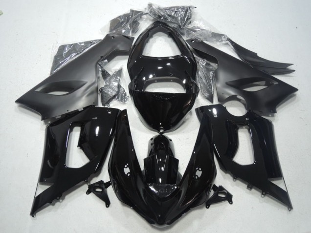 Kawasaki ZX6R 2005-2006 VollVerkleidungen & Plastik - Schwarz