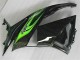 Kawasaki ZX6R 2009-2012 Verkleidung - Grün Schwarz