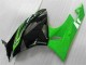 Kawasaki ZX6R 2009-2012 Verkleidung - Grün Schwarz