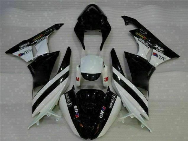 Kawasaki ZX6R 2009-2012 Verkleidung - Schwarz Weiß 3M Touch4 Kawasaki ZX6R 2009-2012 Verkleidung - Schwarz Weiß 3M Touch4