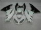 Kawasaki ZX6R 2009-2012 Verkleidung - Weiß Schwarz Kawasaki ZX6R 2009-2012 Verkleidung - Weiß Schwarz