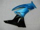 Kawasaki ZX6R 2009-2012 Verkleidungen - Blau Schwarz Kawasaki ZX6R 2009-2012 Verkleidungen - Blau Schwarz
