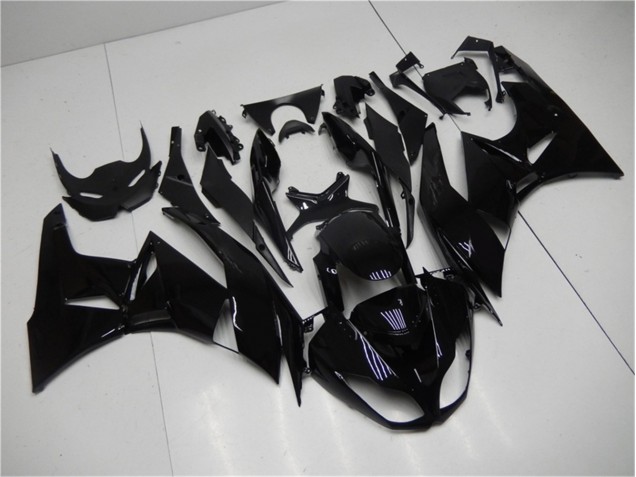 Kawasaki ZX6R 2009-2012 Verkleidungen - Glänzend Schwarz Kawasaki ZX6R 2009-2012 Verkleidungen - Glänzend Schwarz