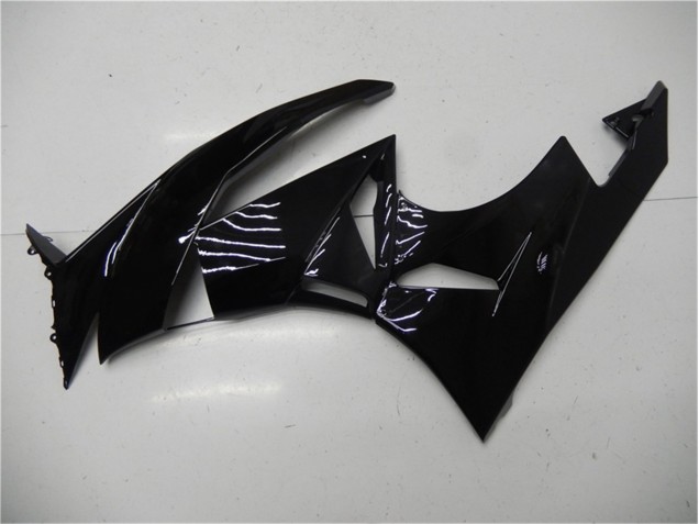 Kawasaki ZX6R 2009-2012 Verkleidungen - Glänzend Schwarz Kawasaki ZX6R 2009-2012 Verkleidungen - Glänzend Schwarz