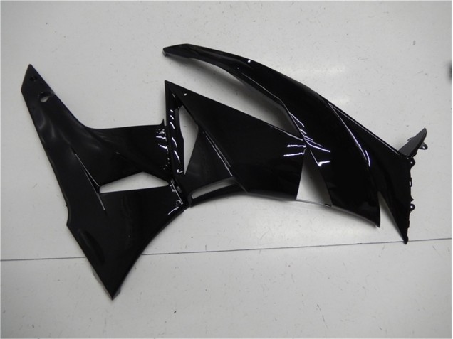 Kawasaki ZX6R 2009-2012 Verkleidungen - Glänzend Schwarz Kawasaki ZX6R 2009-2012 Verkleidungen - Glänzend Schwarz