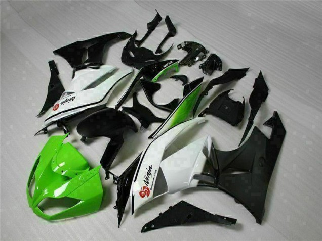 Kawasaki ZX6R 2009-2012 Verkleidungen - Grün Schwarz Weiß 25 Kawasaki ZX6R 2009-2012 Verkleidungen - Grün Schwarz Weiß 25