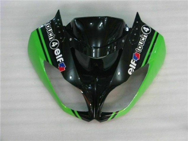 Kawasaki ZX6R 2009-2012 Verkleidungen Komplett Sets - Schwarz Grün Kawasaki ZX6R 2009-2012 Verkleidungen Komplett Sets - Schwarz Grün