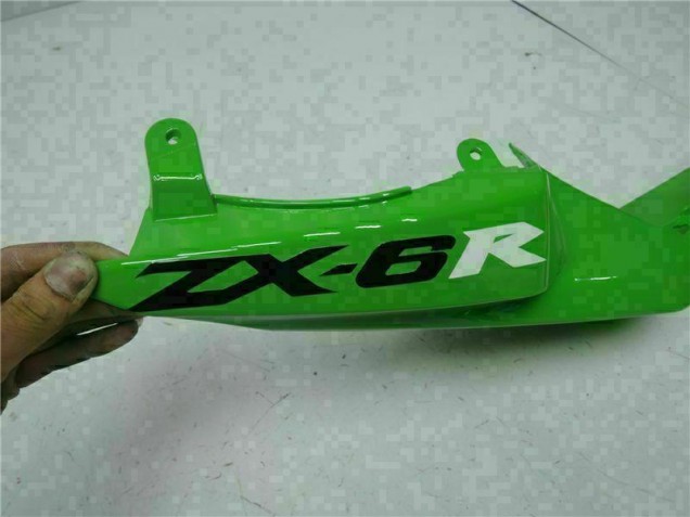 Kawasaki ZX6R 2009-2012 Verkleidungen & Plastik - Schwarz Grün Kawasaki ZX6R 2009-2012 Verkleidungen & Plastik - Schwarz Grün