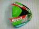 Kawasaki ZX6R 2009-2012 Verkleidungen - Rot Grün Motocard