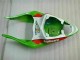 Kawasaki ZX6R 2009-2012 Verkleidungen - Rot Grün Motocard