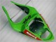 Kawasaki ZX6R 2009-2012 Verkleidungen - Schwarz Rot Grün Motocard Kawasaki ZX6R 2009-2012 Verkleidungen - Schwarz Rot Grün Motocard
