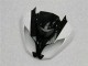 Kawasaki ZX6R 2009-2012 Verkleidungen - Weiß Schwarz