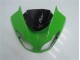 Kawasaki ZX6R 2009-2012 Vollverkleidung - Grün Schwarz