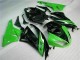 Kawasaki ZX6R 2009-2012 Vollverkleidung - Schwarz Grün